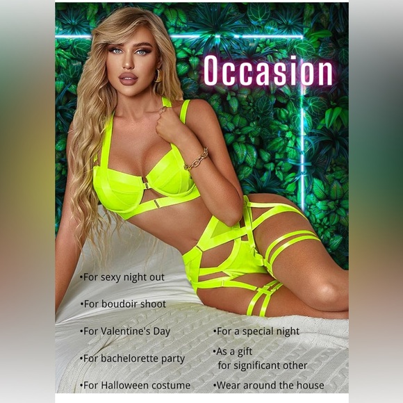 New 4 pieces strep harness size large - Picture 4 of 5